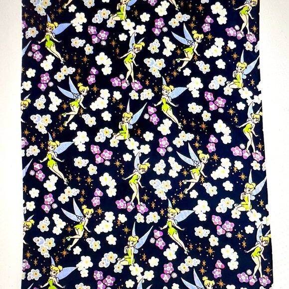 VERA BRADLEY DISNEY TINKER BELL THROW BLANKET:NWT TINKER BELL'S FLIGHT - Picture 1 of 7